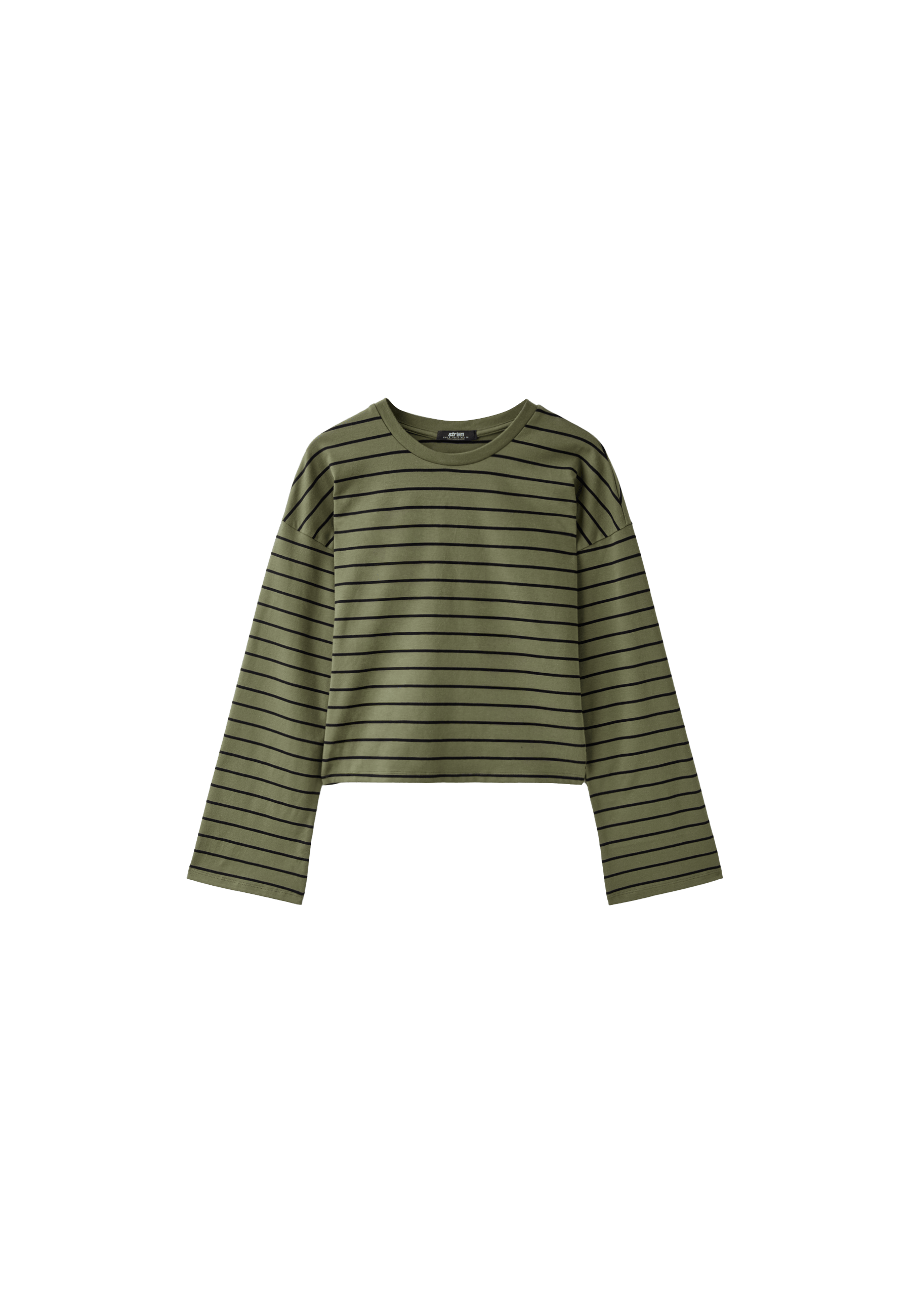 Kimono sleeve T-shirt — Khaki