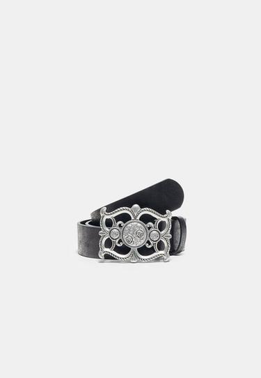 Romantic buckle belt — Black 1