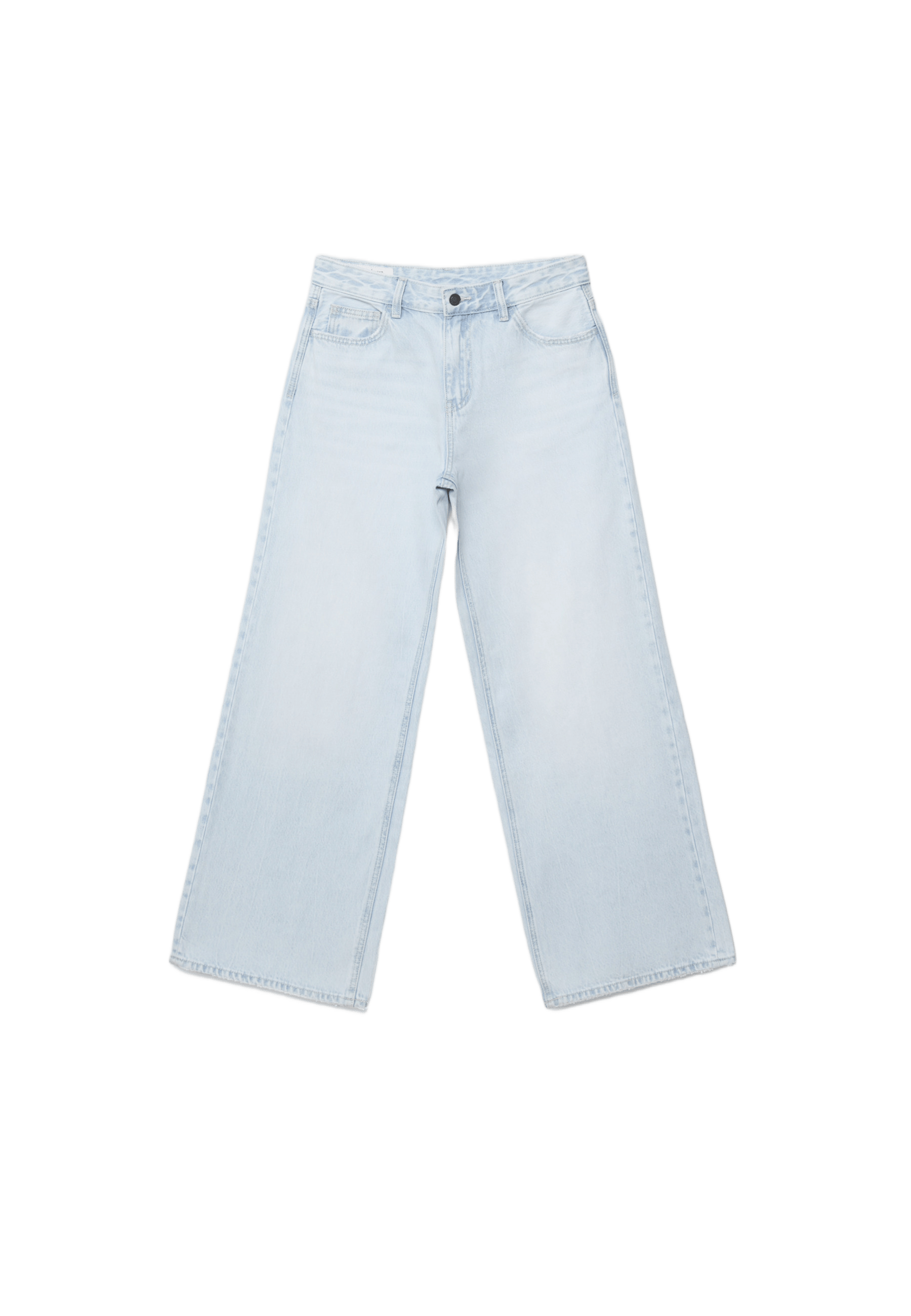 Wide-leg jeans — LIGHT BLEACH