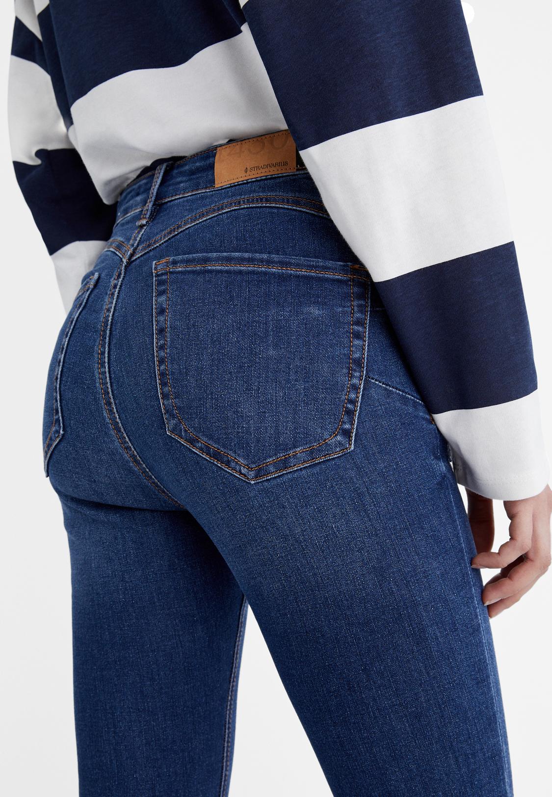 Mujer Stradivarius Skinny Jeans Vaqueros Push Up Stradivarius - Main Image