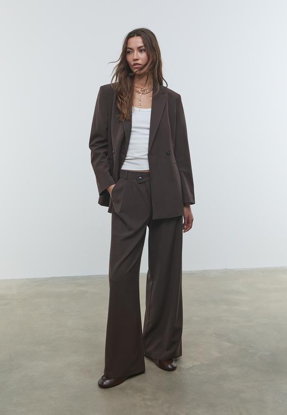 americana slim fit gekruist met strepen