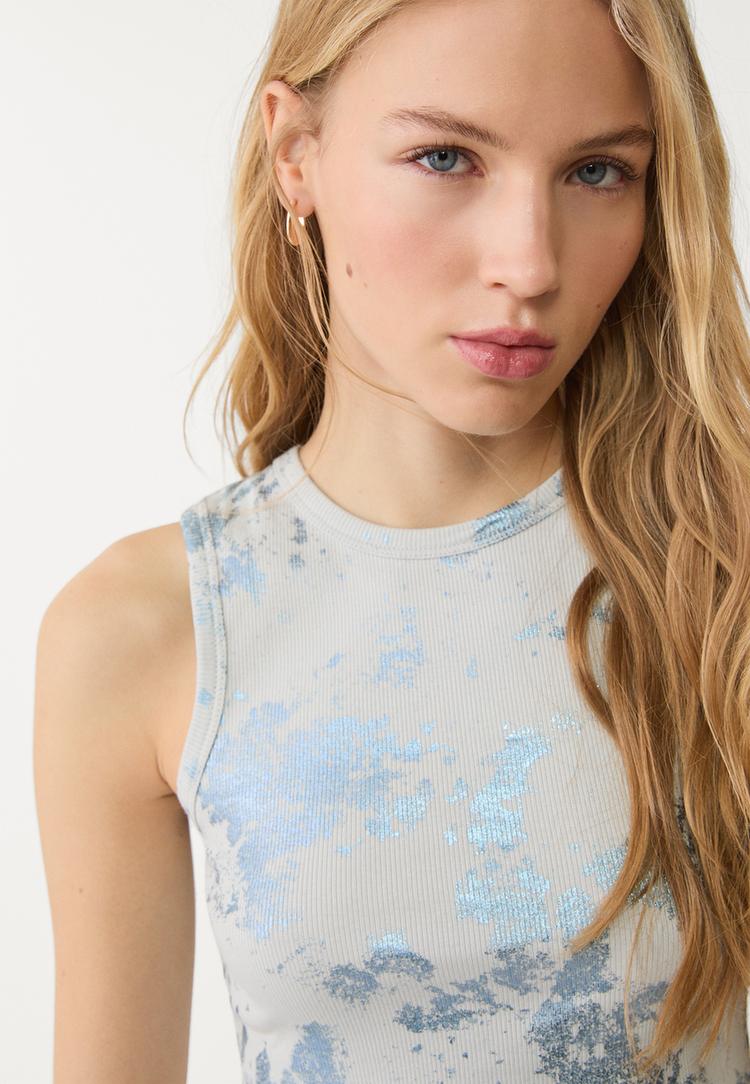 camiseta nadadora foil