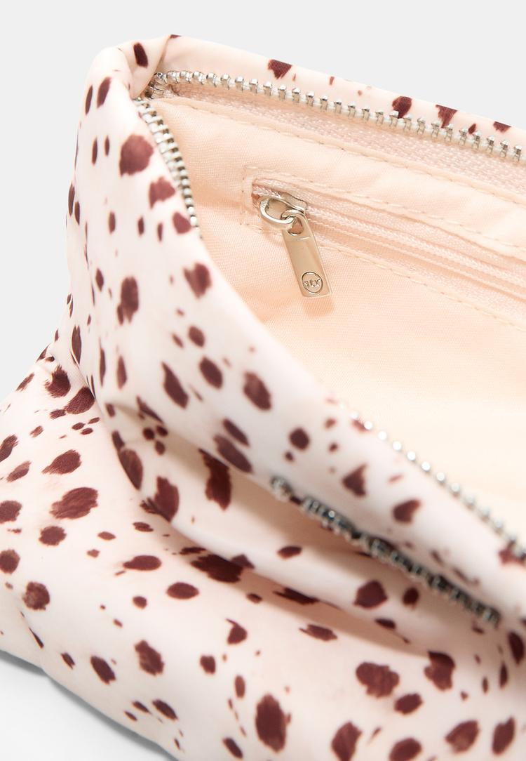 neceser cremallera tejido estampado