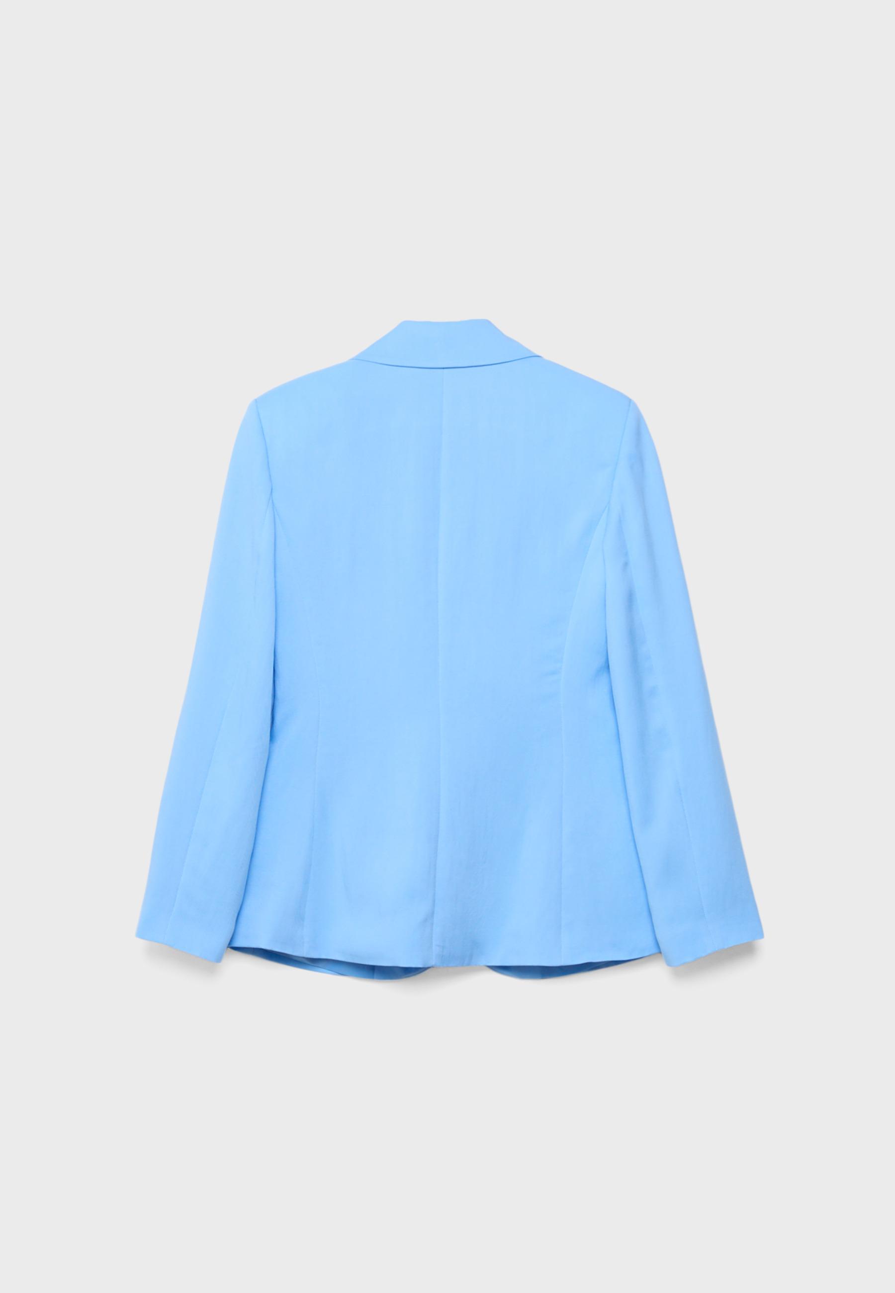 Asymmetric blazer — Royal blue