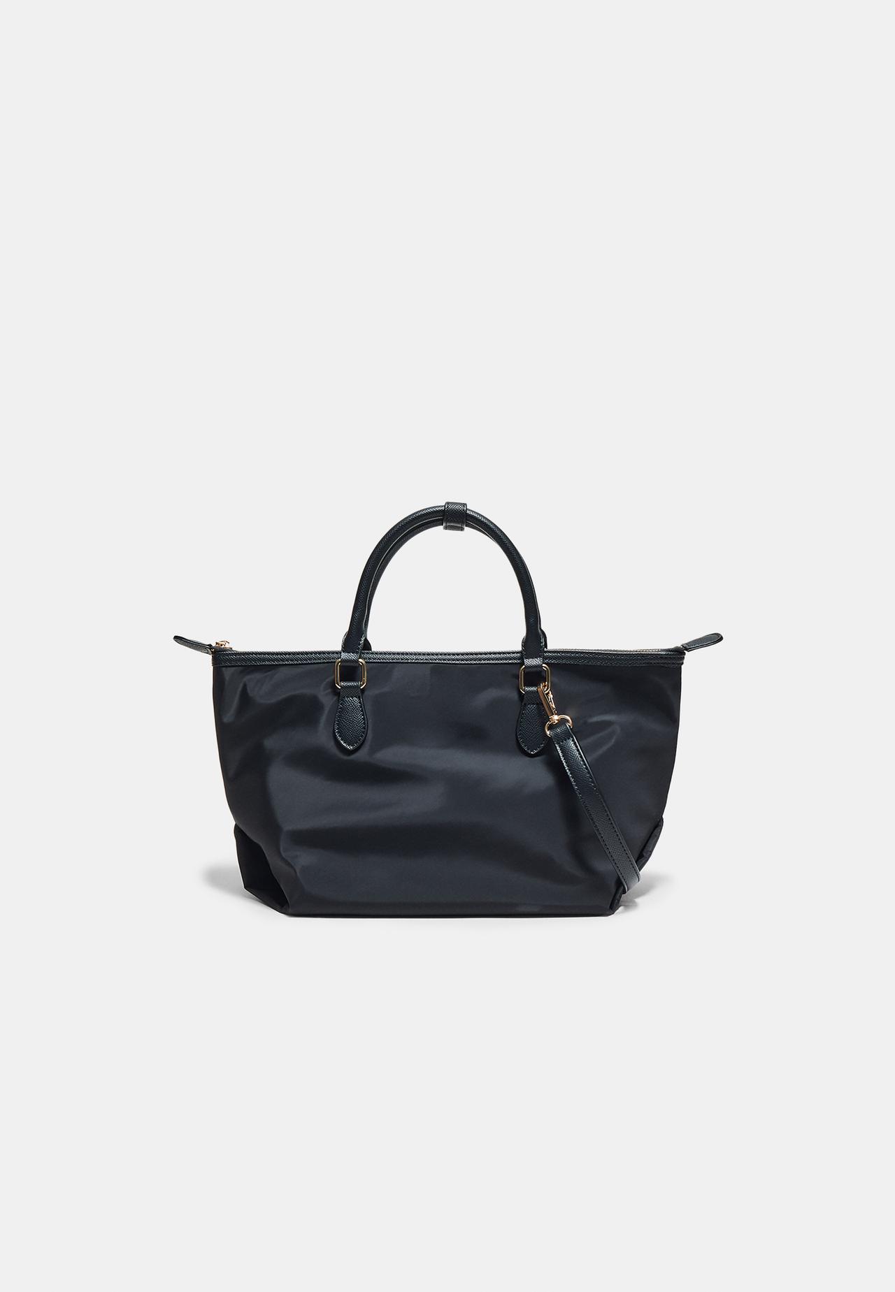 Zip crossbody bag — Black