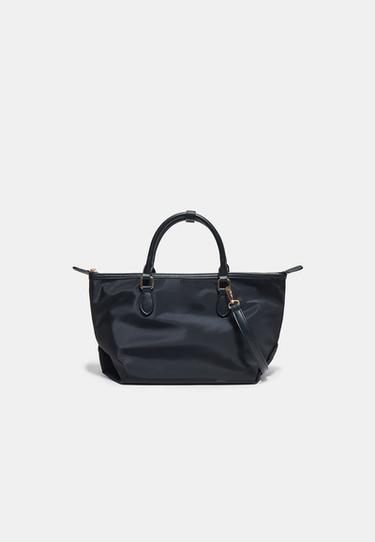 Zip crossbody bag — Black 1