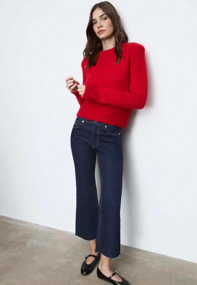 d78 jeans cropped a zampa