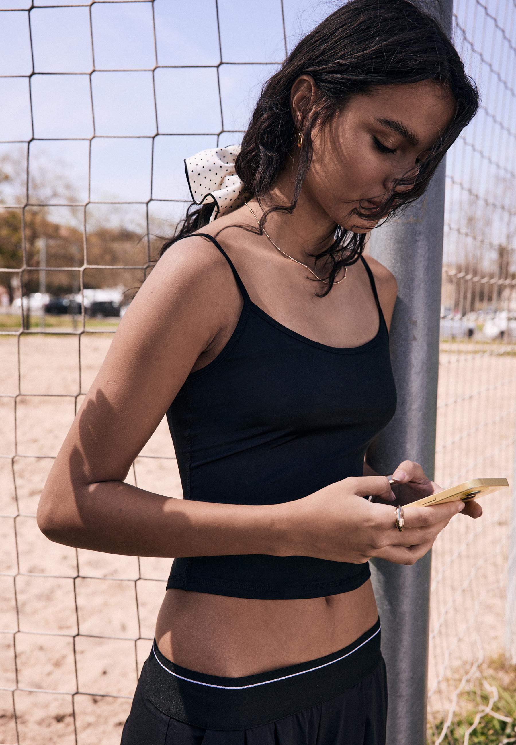 Basic askılı tişört