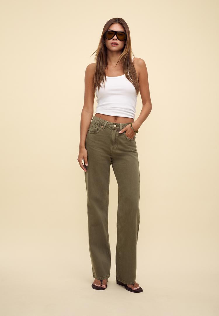 Stradivarius D92 Jeans Raka Vida 38