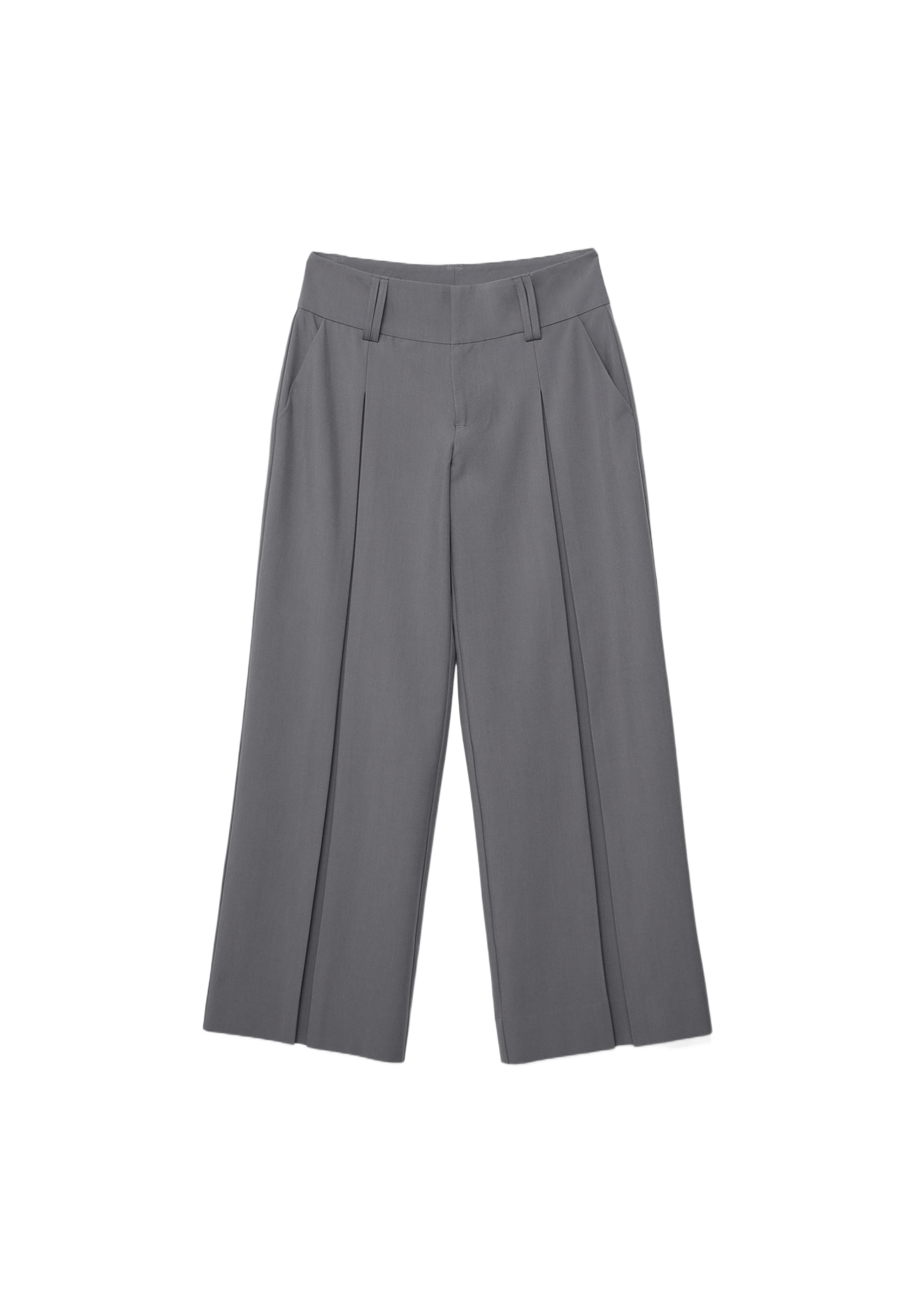 Smart darted trousers — Dark grey