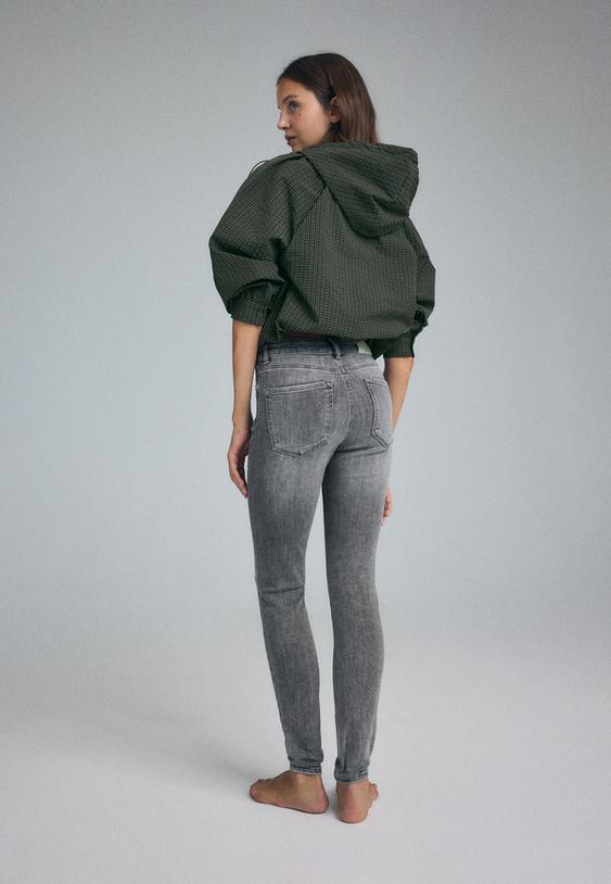 d07 jeans skinny a vita alta