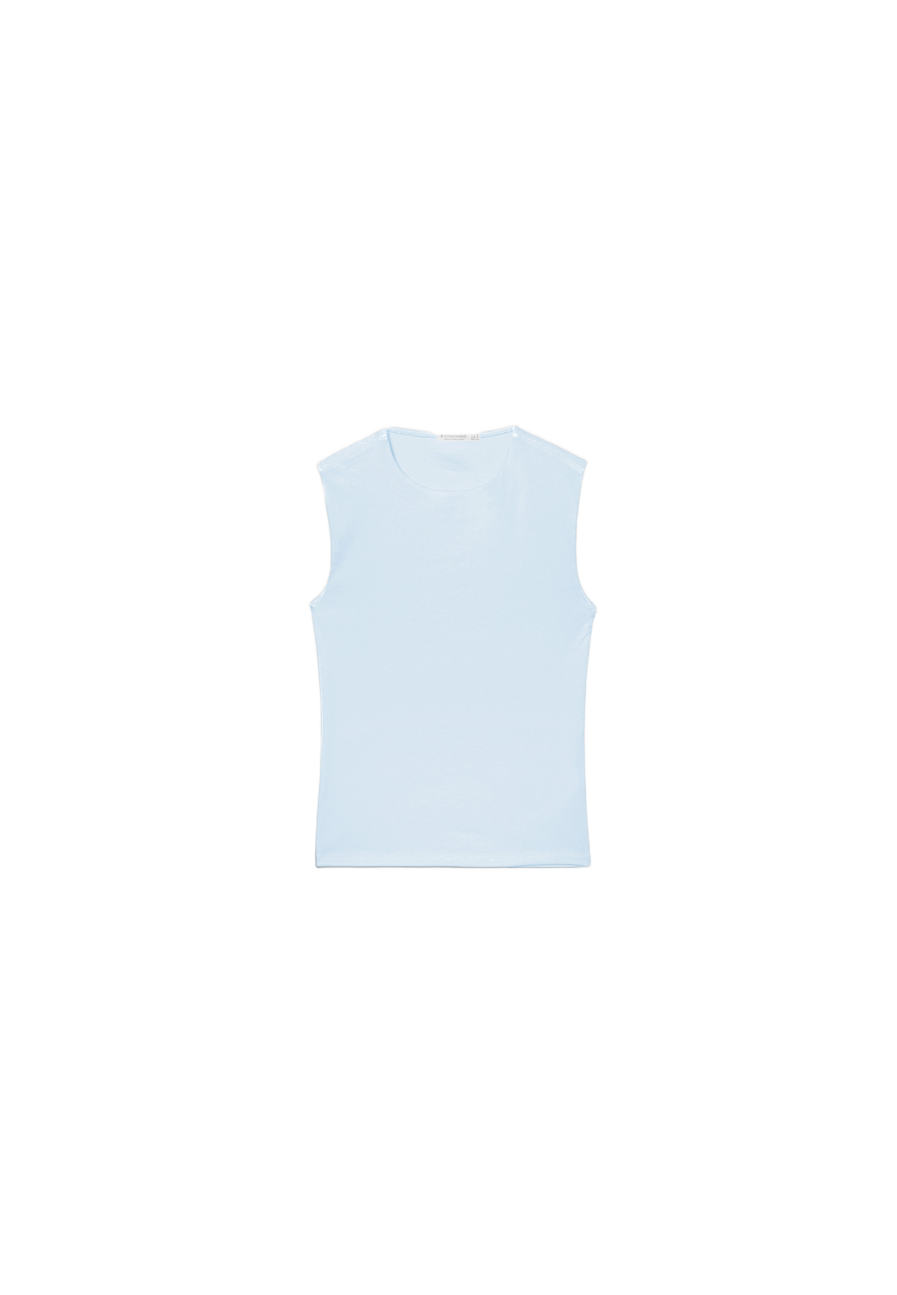 Basic kolsuz tişört - Görsel 10