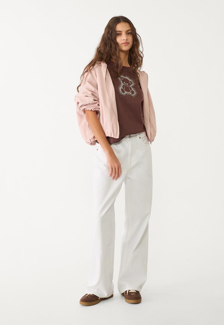 camiseta oso brillos
