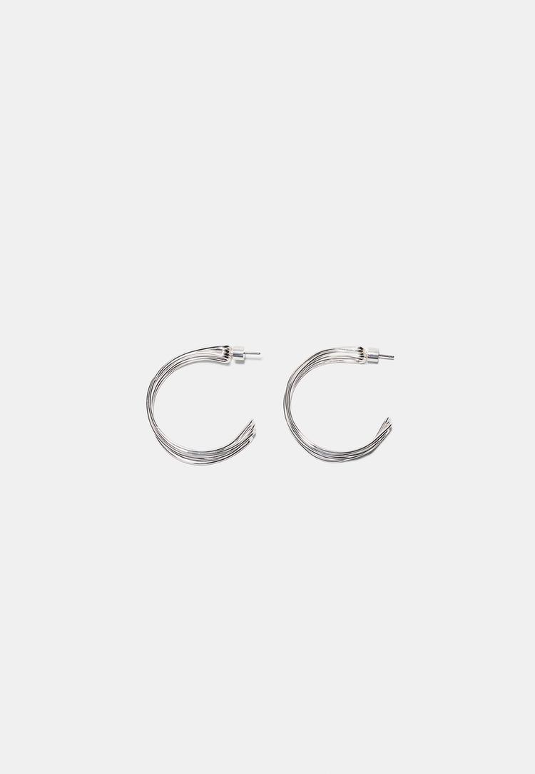 Stradivarius Cercei Creole Gri Os