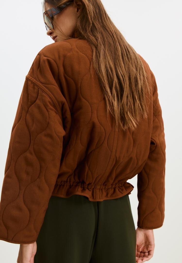chaqueta acolchada