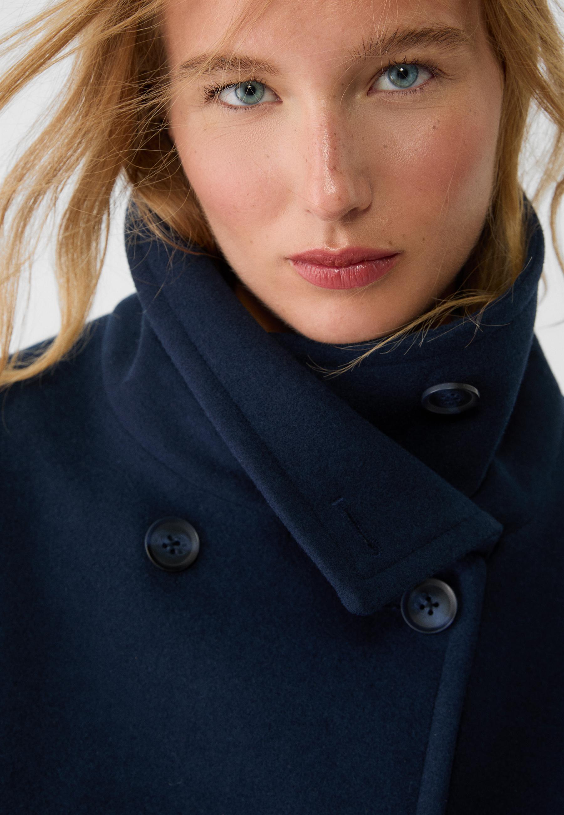 Manteau femme fashion col cheminée