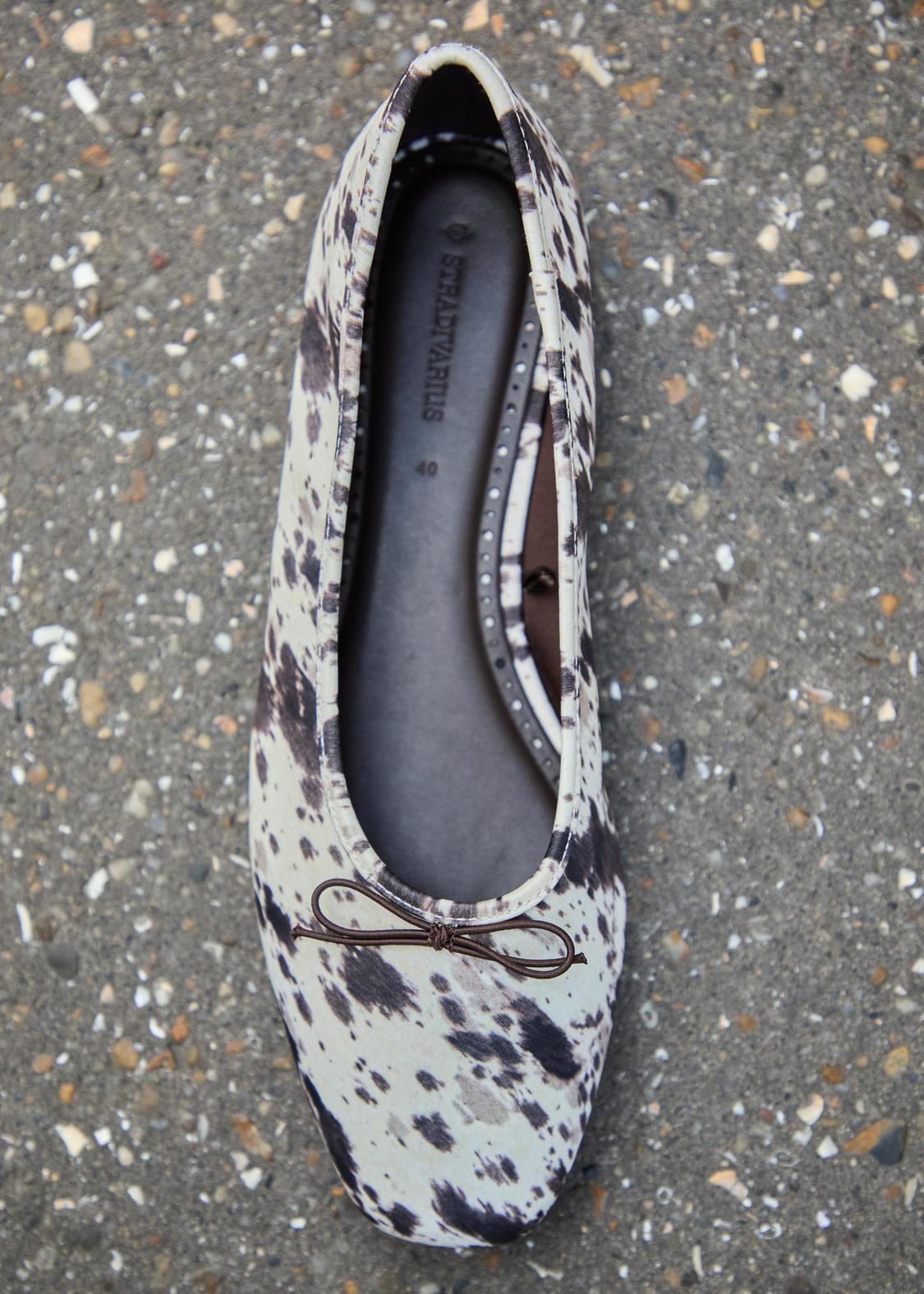 Ballerinas mit Animalprint Mode für Damen Stradivarius Deutschland