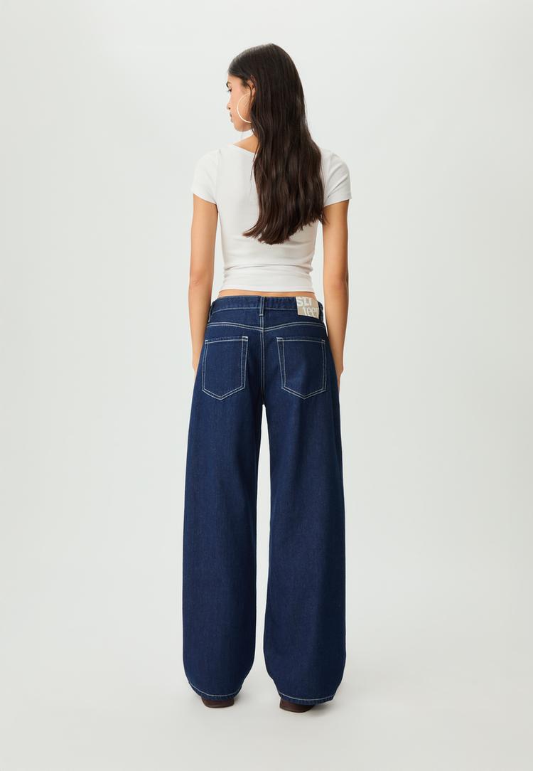 jeans baggy low waist