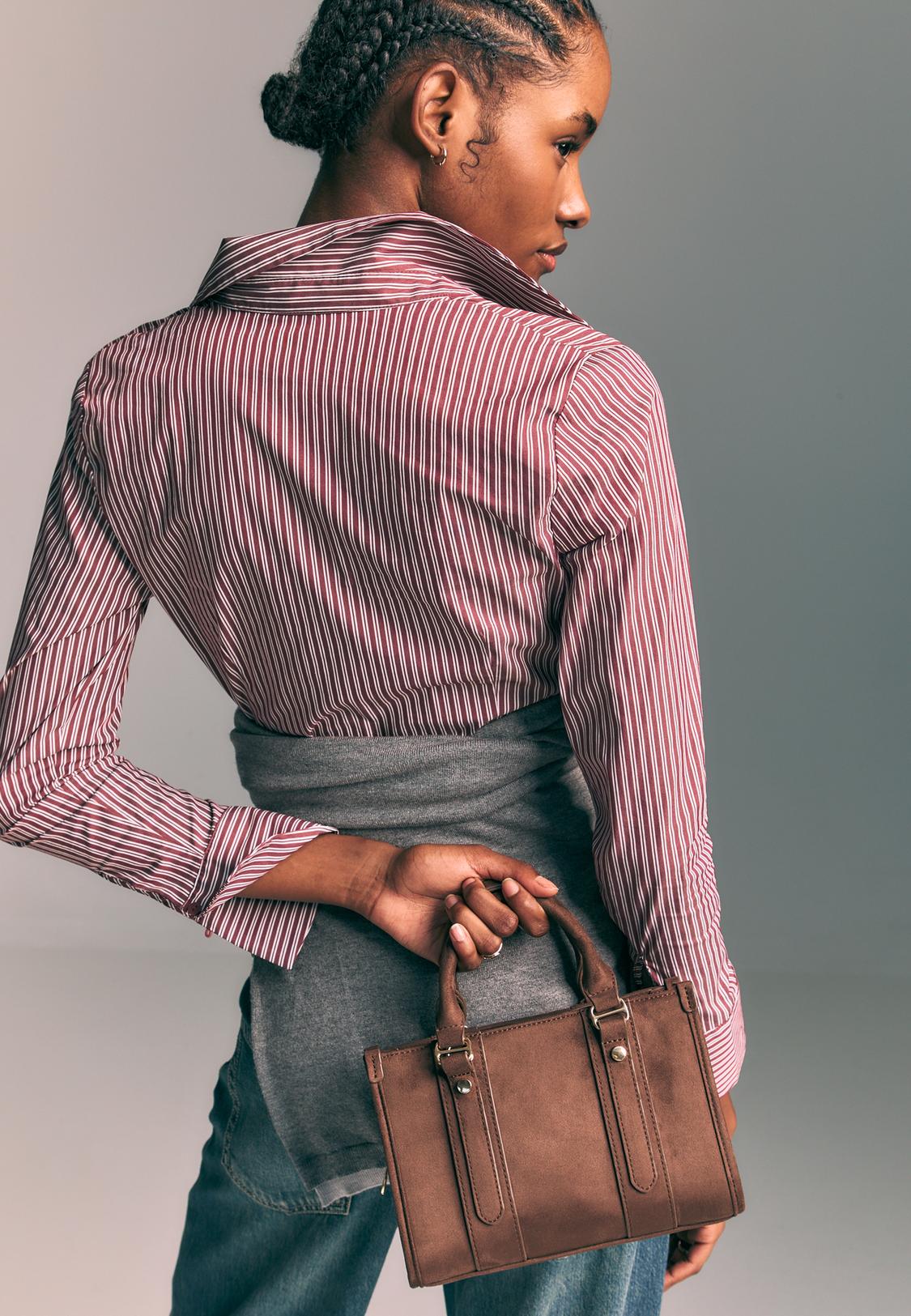 Sac cabas rigide Mode femme Stradivarius Maroc