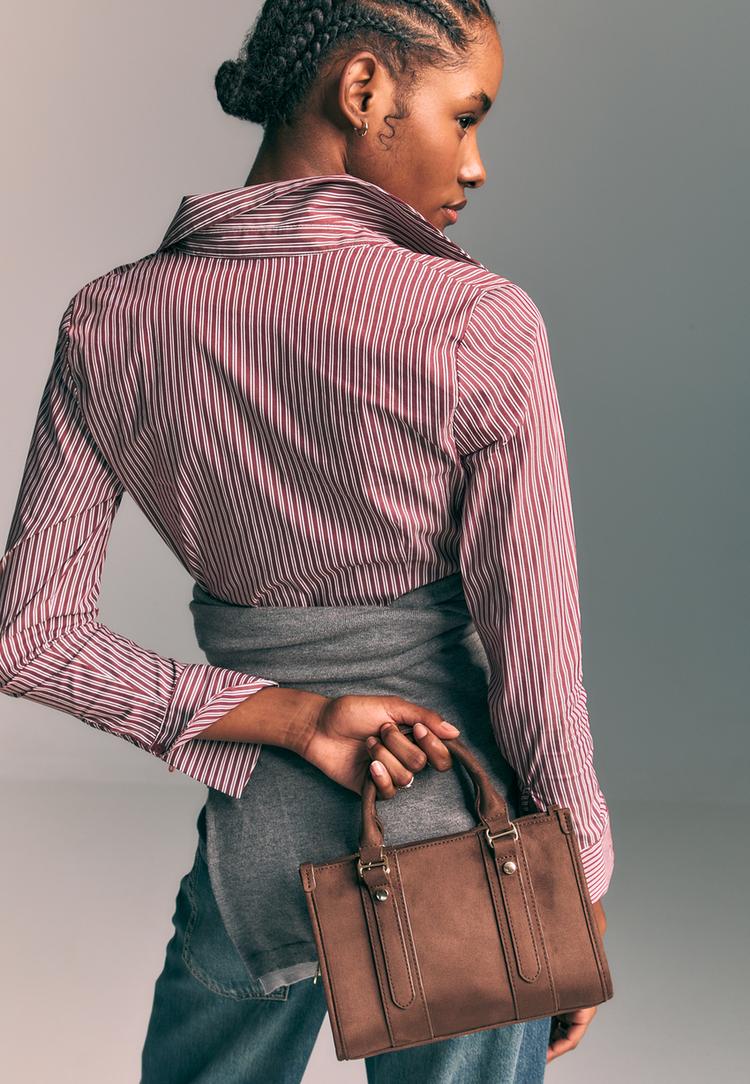 bolso tote rigido