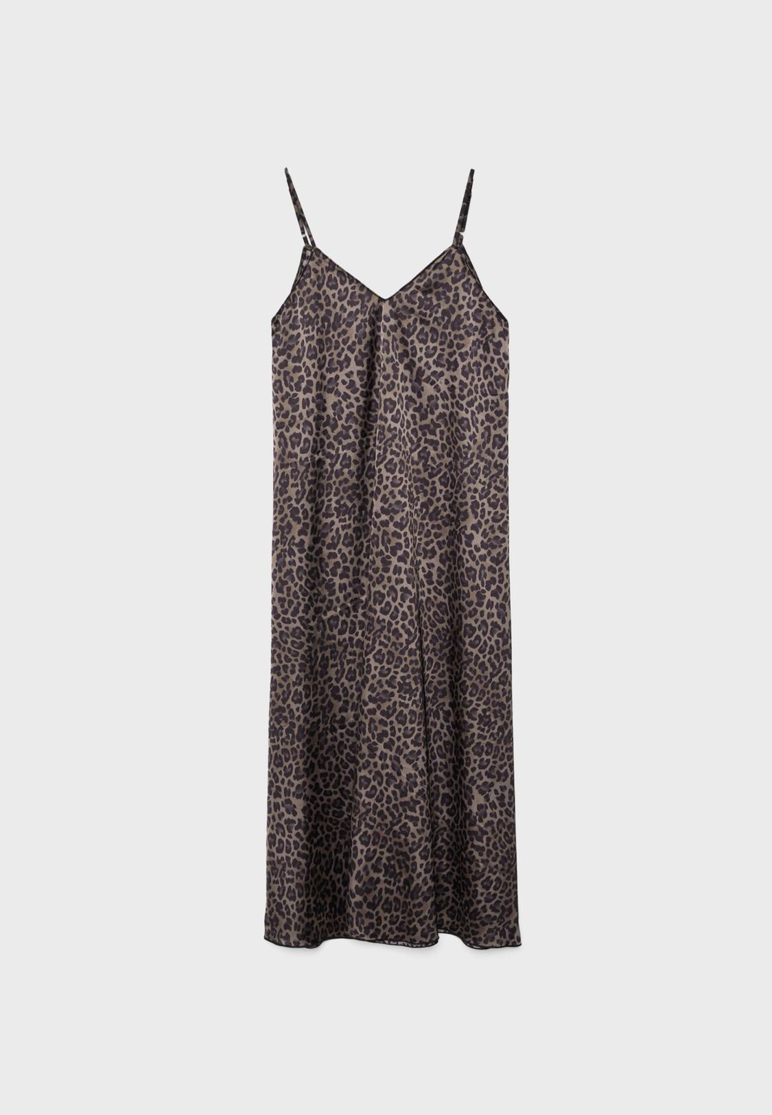 slim fit dress slacks 42359 Ava Presley - Leopard Cheetah Print Ball Gown