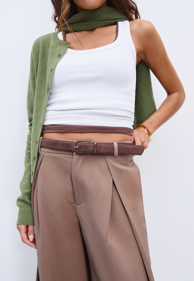 pantalon maxi pinza cinturon