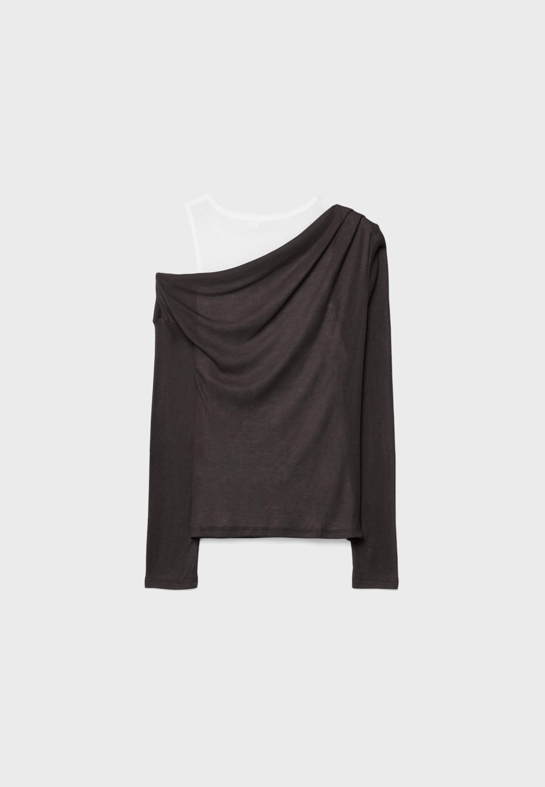 Çift asimetrik t-shirt - Görsel 9