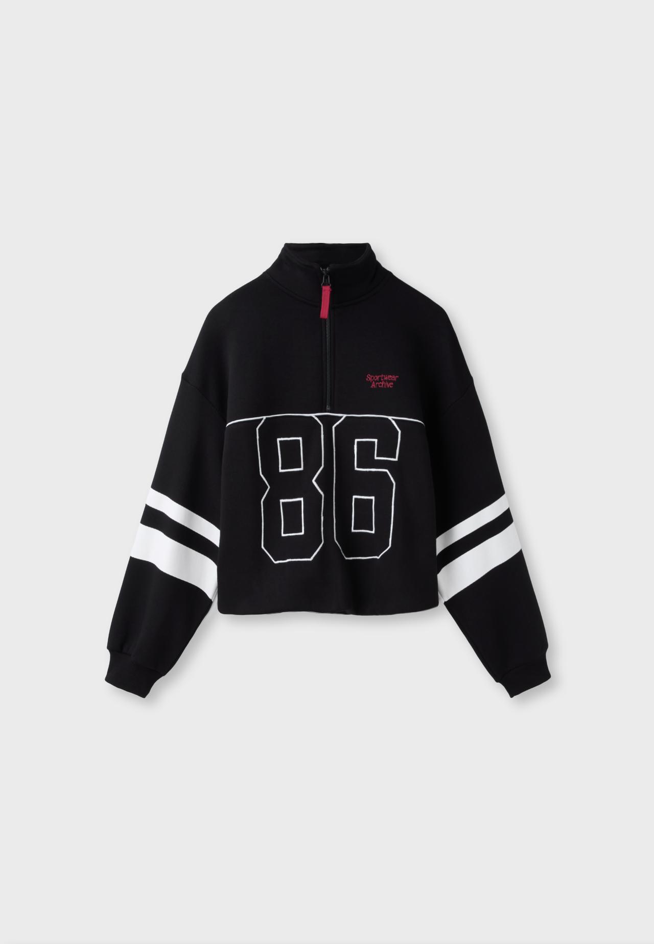 Graphic balloon sweatshirt — Black
