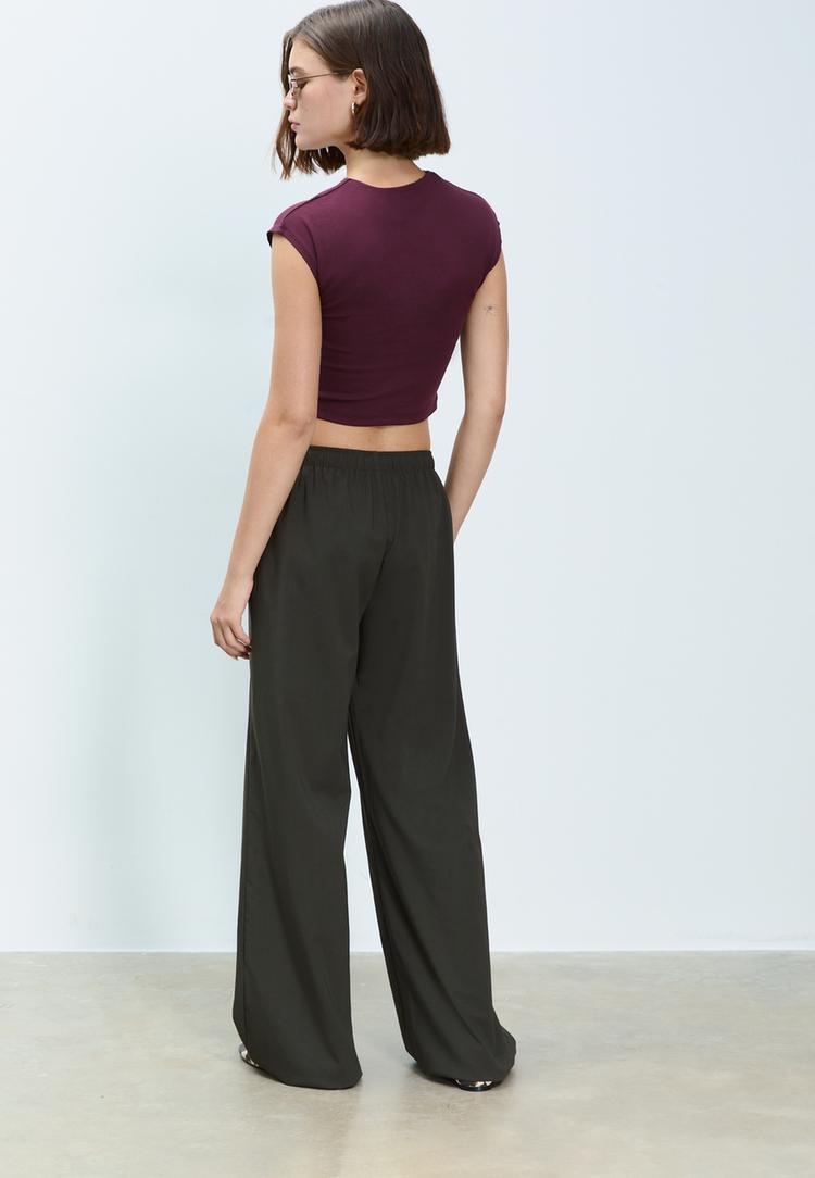 pantalon largo fluido vestir