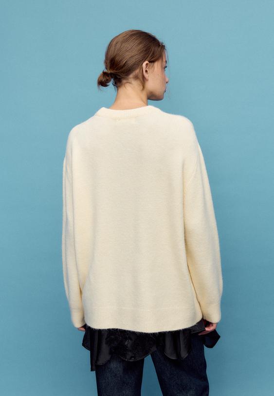 soft touch knitted jumper