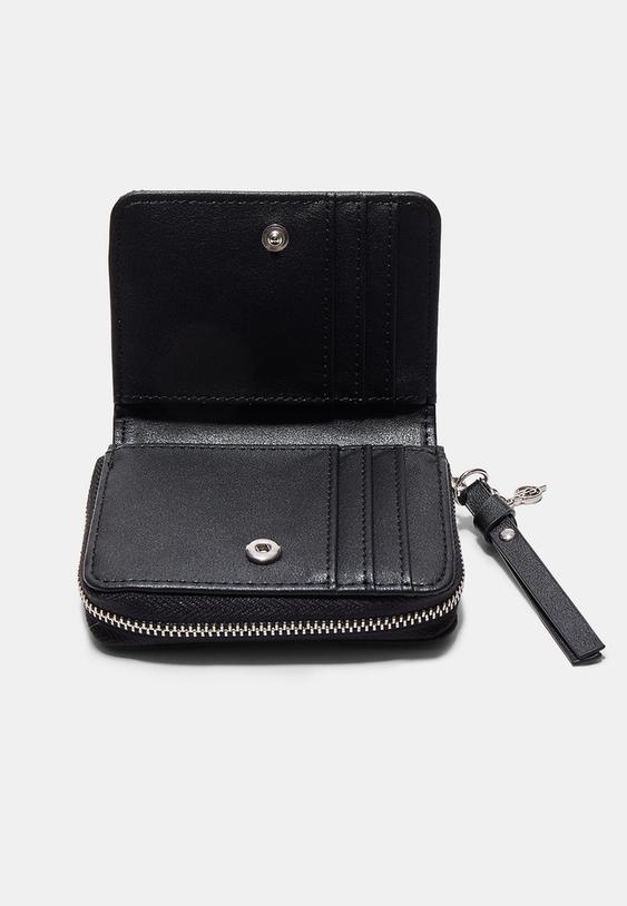 porta moedas e cartoes com bolinhas