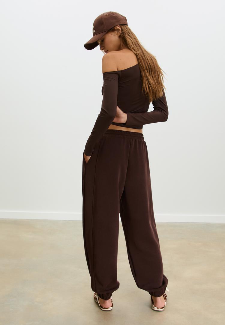pantalon jogger baggy tacto suave