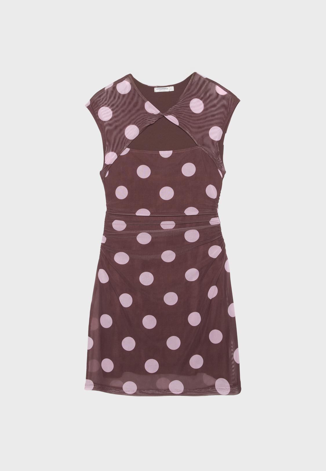 Stradivarius Short Qipao Knot Dress Pastel Pink Xs Stradivarius Short Qipao Knot Dress Pastel Pink Xs