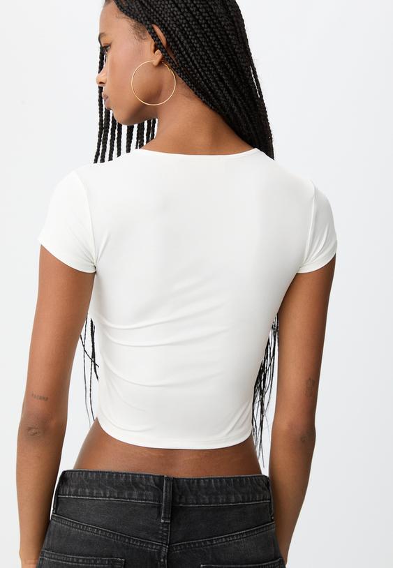 camisola basica de poliamida