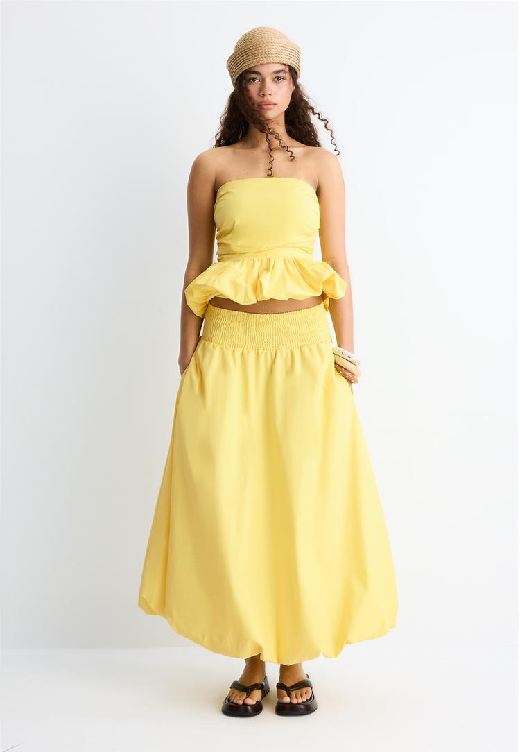top bustier globo