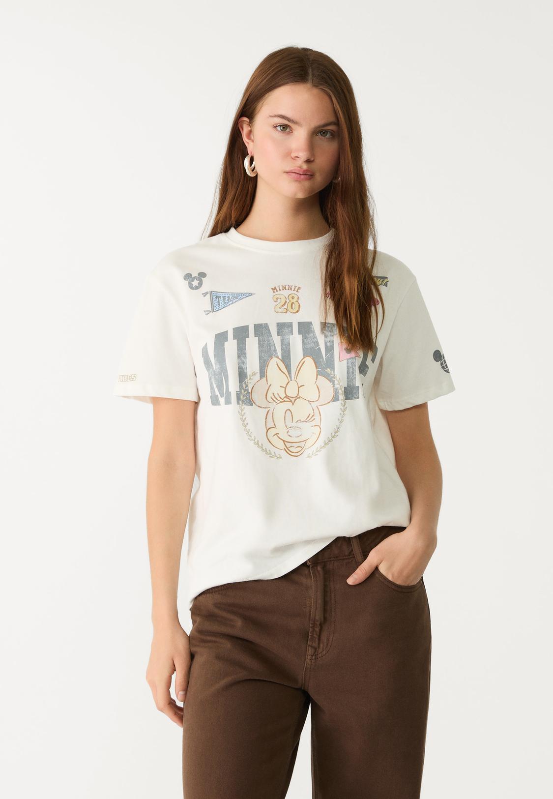 Sudadera Polo Camiseta Mickey Mouse Mujer Stradivarius Sudadera