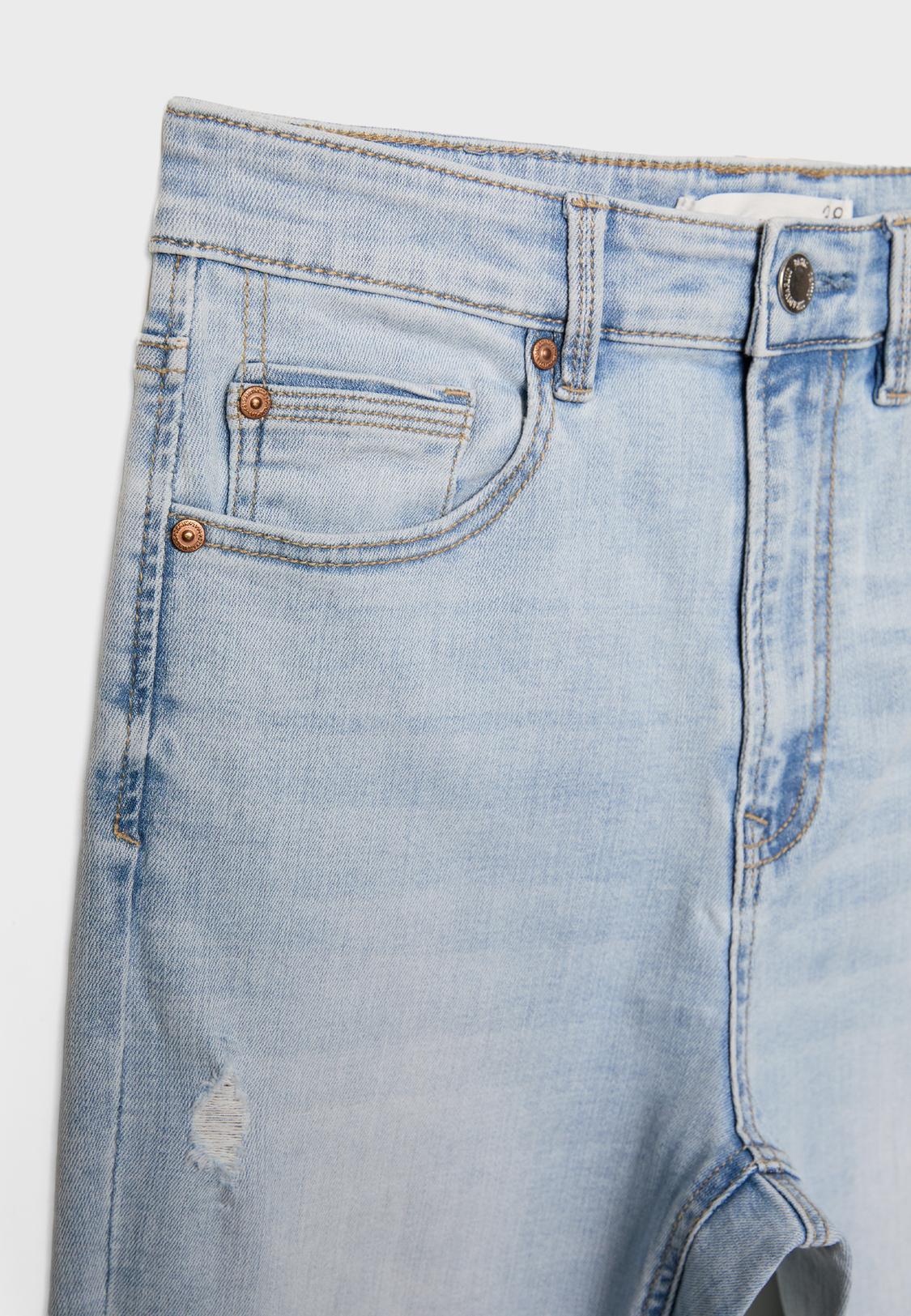 D09 Jeans skinny super high waist Stradivarius Mexico