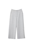 Yumuşak dokulu palazzo jogger pantolon - Görsel 26