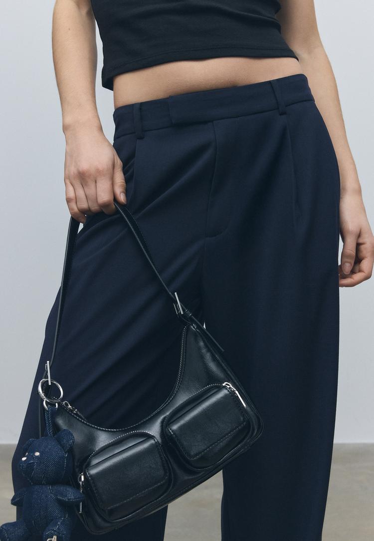 pantalon vestir wijde pijpen