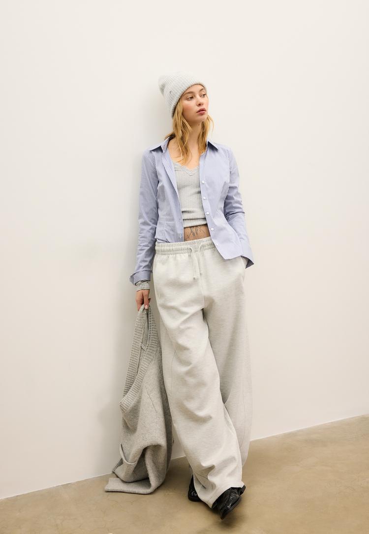 camisa basica fitted rayas