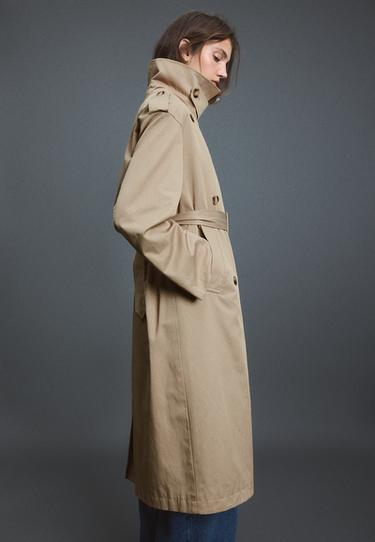 Long basic trench coat — Beige 6