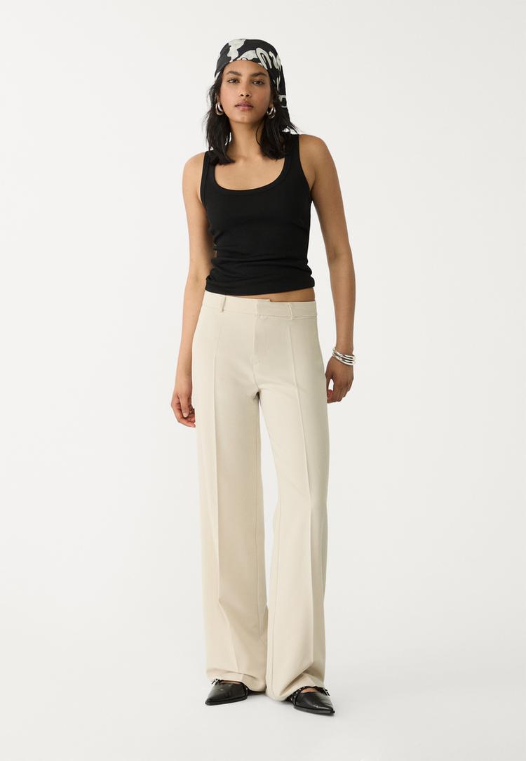 pantalon vestir recto