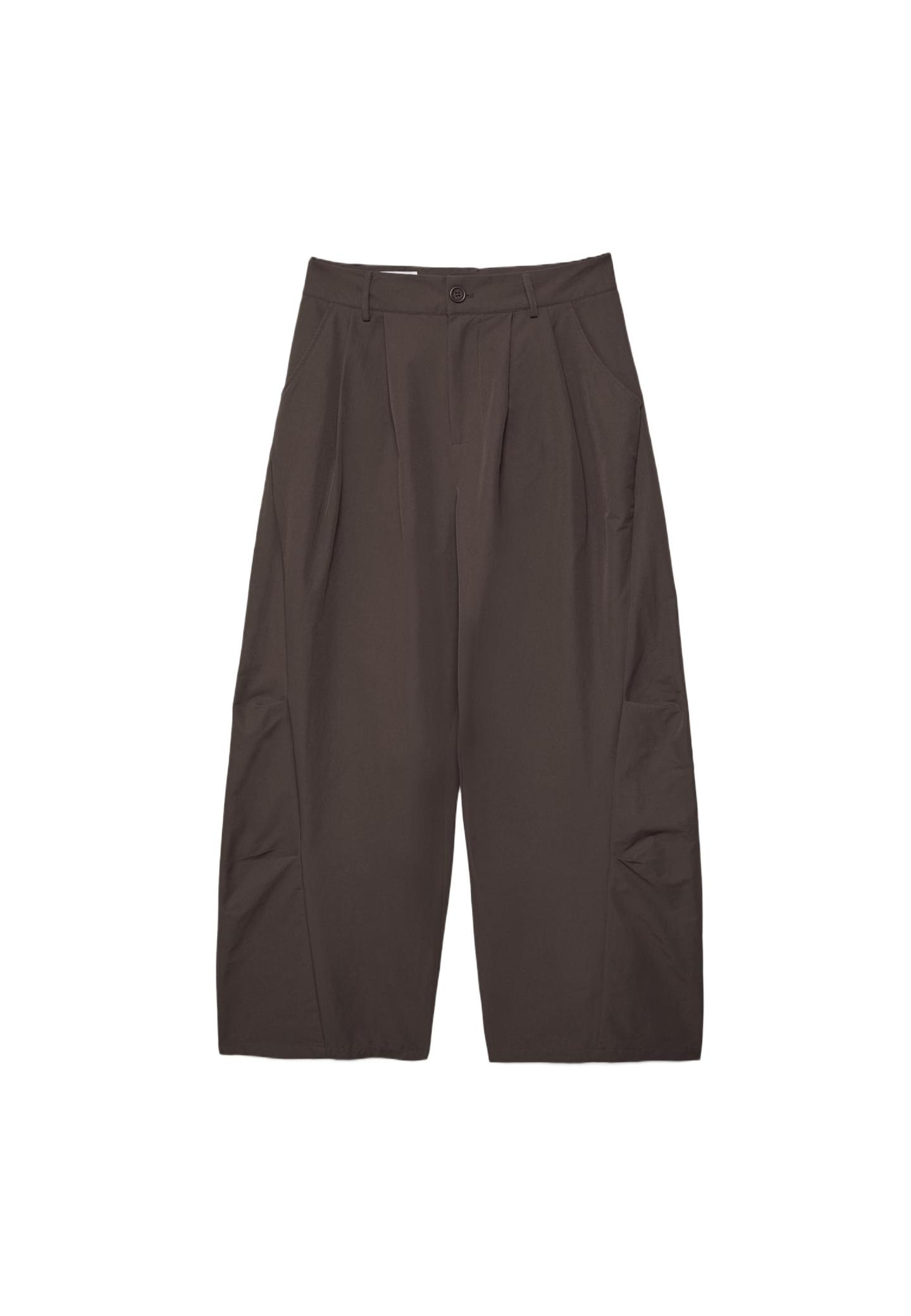 Barrel kumaş pantolon - Görsel 11