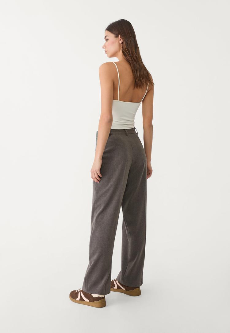 pantalon vestir recto