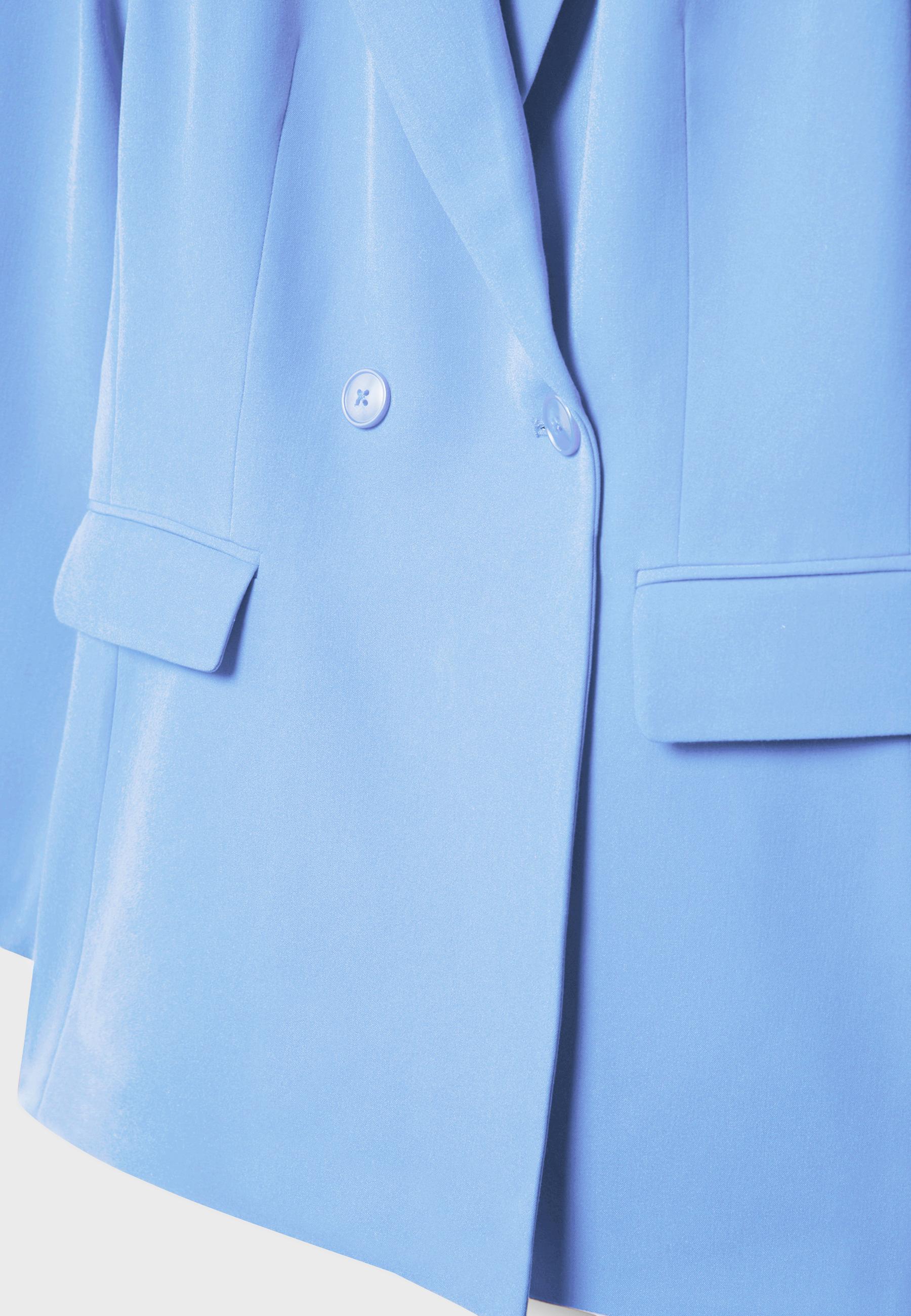 Fitted blazer — Royal blue