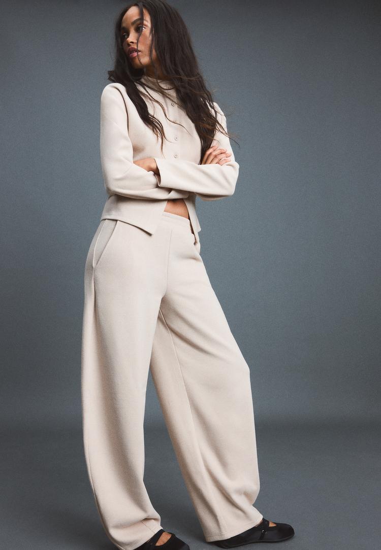 Stradivarius Pantaloni Jogger Barrel, Moi La Atingere Piatră S