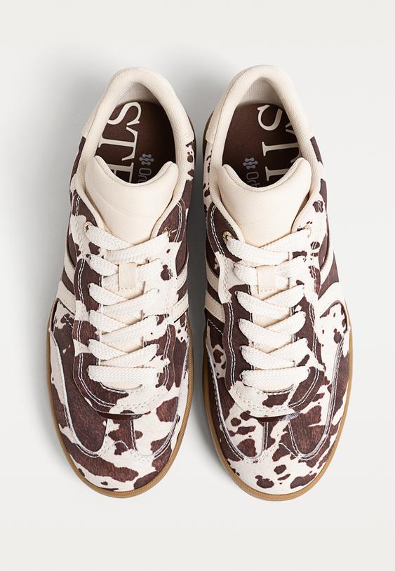 zapatillas print efecto pelo