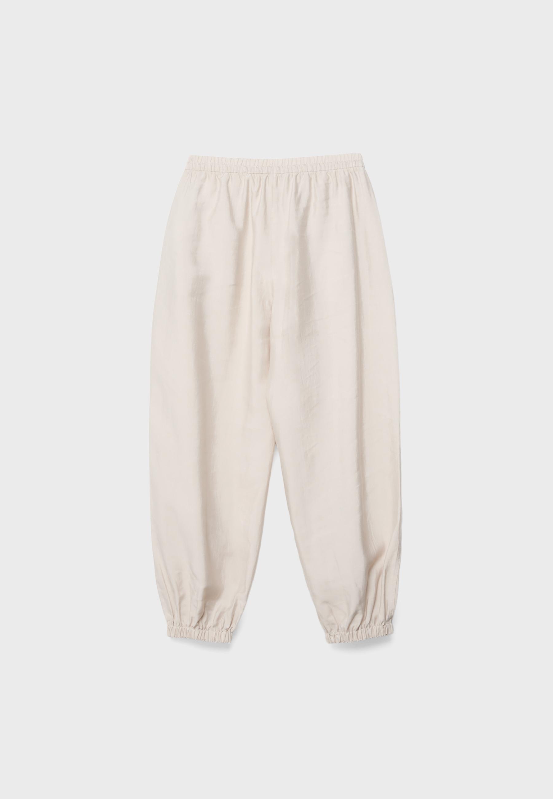 Lyocell sarouel trousers