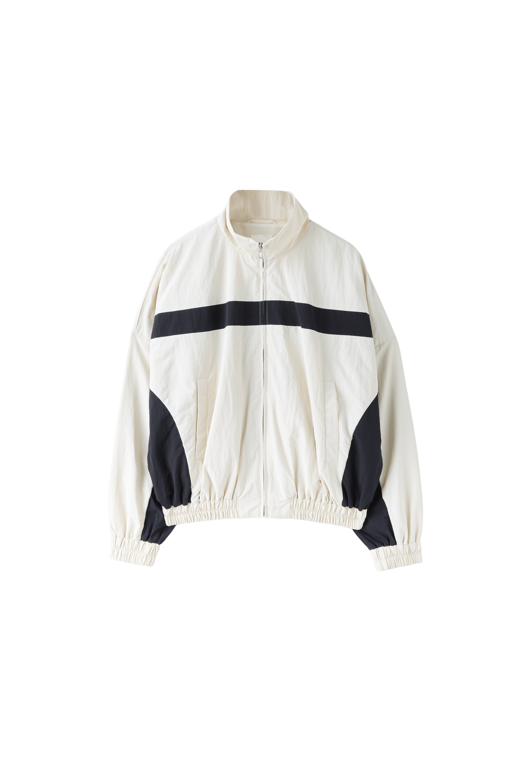 Technical windbreaker jacket — Ecru