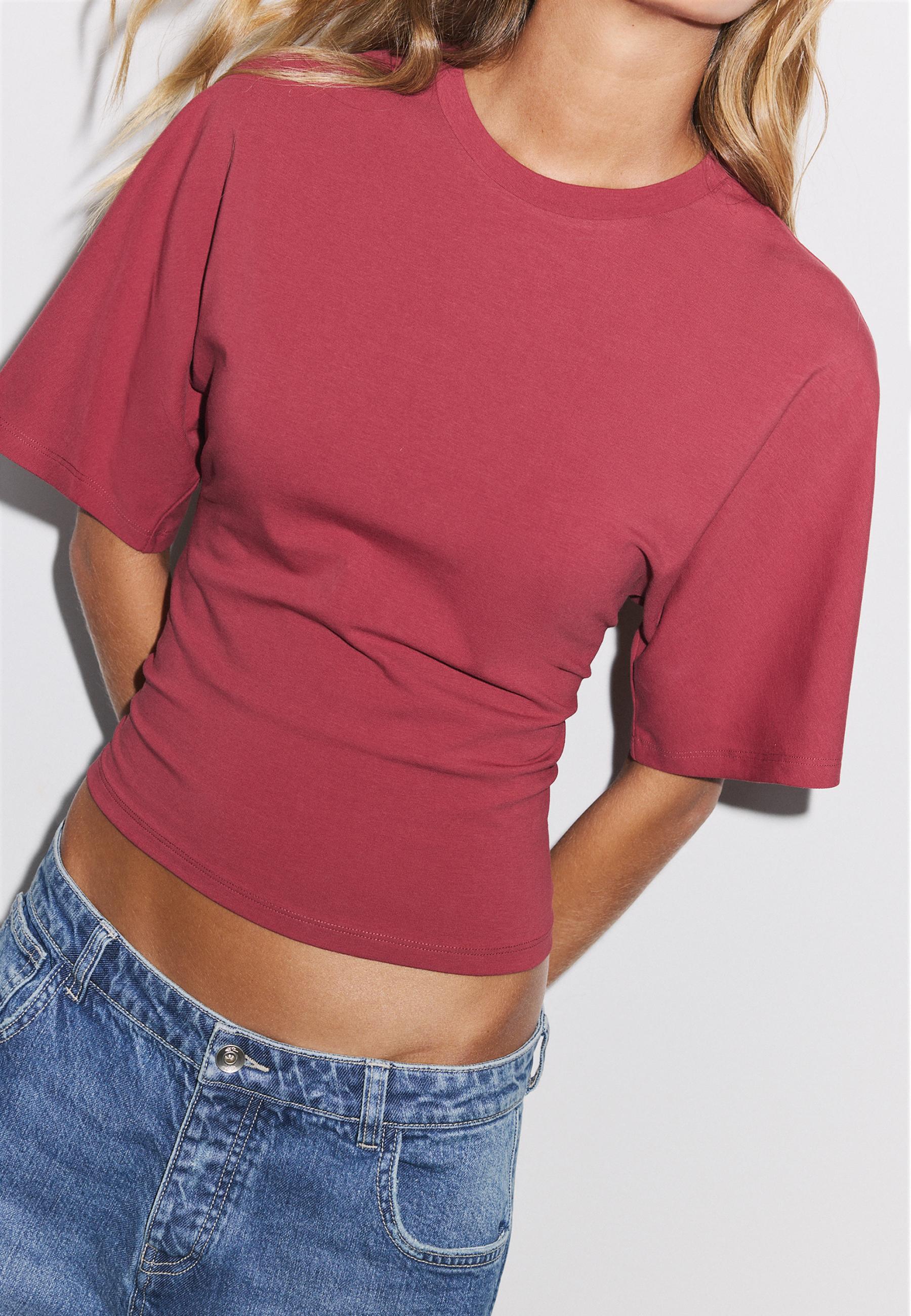 Stradivarius Japon kısa kollu t-shirt